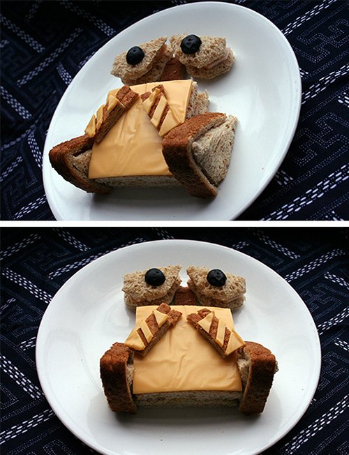 Wall-E Sandwich Is Too Cute To Eat